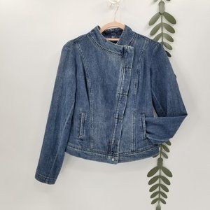 LIVERPOOL 100% Cotton Button Up Jean Jacket  Small